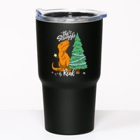 The Struggle Is Real Dinosaur Trex Christmas Tree Xmas Funny Tumbler
