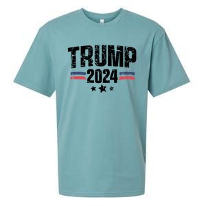 Two Sides IM Voting For The Felon Trump 2024 Us Elections Gift Sueded Cloud Jersey T-Shirt