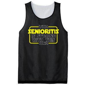 The Senioritis Is Strong With This One Mesh Reversible Basketball Jersey Tank