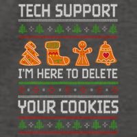 Tech Support IM Here To Delete Your Cookies Vector Backpack