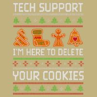 Tech Support IM Here To Delete Your Cookies Cooling Performance Crew T-Shirt