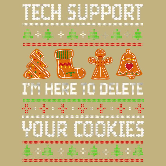 Tech Support IM Here To Delete Your Cookies Mousepad