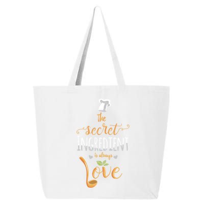 The Secret Ingredient Is Always Love Chef Cooking Baking Meaningful Gift 25L Jumbo Tote