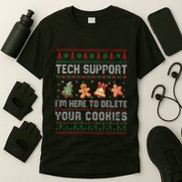 Tech Support IM Here To Delete Your Cookies Christmas Xmas T-Shirt