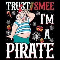 Trust Smee IM A Pirate Mr Smee Christmas Mr Smee Santa 16 in Basic Backpack