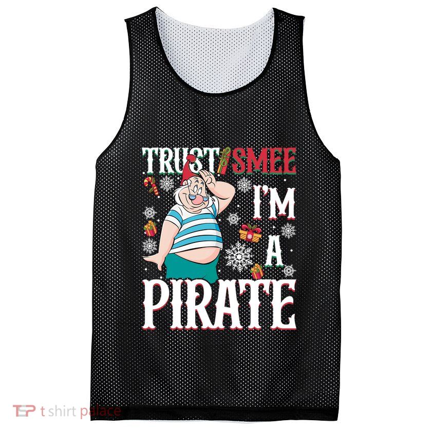 Trust Smee IM A Pirate Mr Smee Christmas Mr Smee Santa Mesh Reversible Basketball Jersey Tank