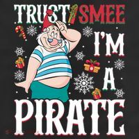 Trust Smee IM A Pirate Mr Smee Christmas Mr Smee Santa 25L Jumbo Tote