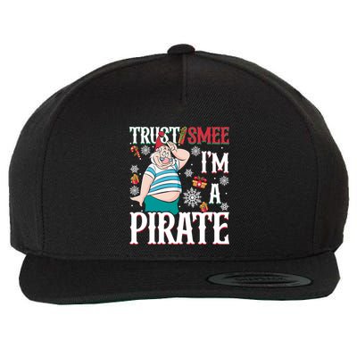 Trust Smee IM A Pirate Mr Smee Christmas Mr Smee Santa Wool Snapback Cap