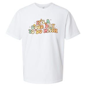 To School Its A Good Day To Do Math Teachers Women Sueded Cloud Jersey T-Shirt