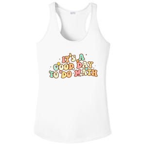 To School Its A Good Day To Do Math Teachers Women Ladies PosiCharge Competitor Racerback Tank