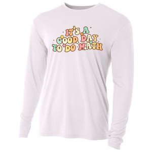 To School Its A Good Day To Do Math Teachers Women Cooling Performance Long Sleeve Crew