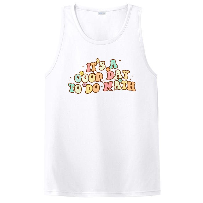 To School Its A Good Day To Do Math Teachers Women PosiCharge Competitor Tank