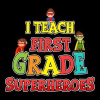 Teacher Superhero I Teach First Grade Superheroes Gift Bucket Hat