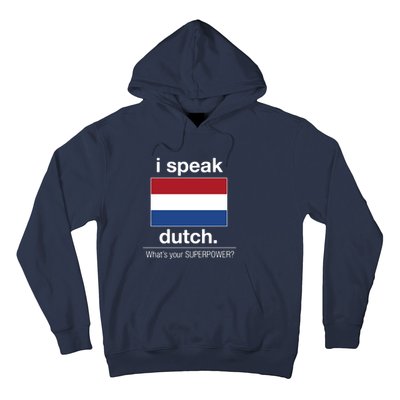 T Shirt I Speak Dutch Bilingual People Funny Gift Teacher Professor Hoodie