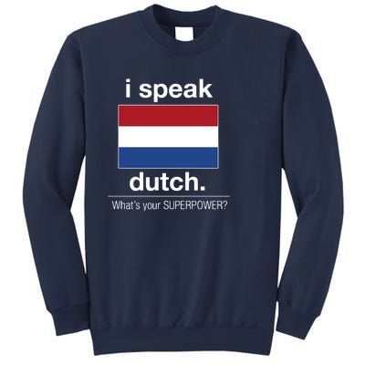 T Shirt I Speak Dutch Bilingual People Funny Gift Teacher Professor Sweatshirt