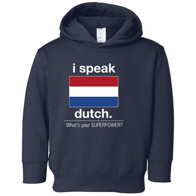 T Shirt I Speak Dutch Bilingual People Funny Gift Teacher Professor Toddler Hoodie