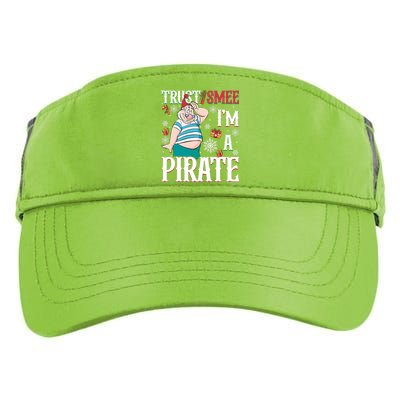 Trust Smee IM A Pirate Mr Smee Santa Christmas Xmas Adult Drive Performance Visor