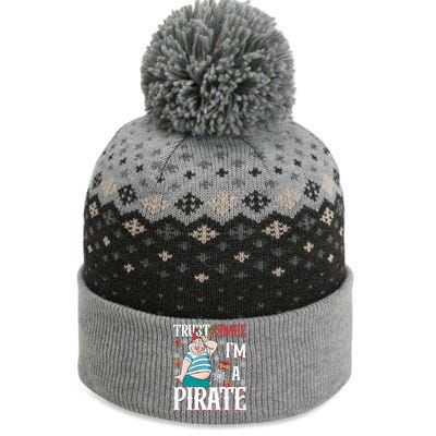 Trust Smee IM A Pirate Mr Smee Santa Christmas Xmas The Baniff Cuffed Pom Beanie