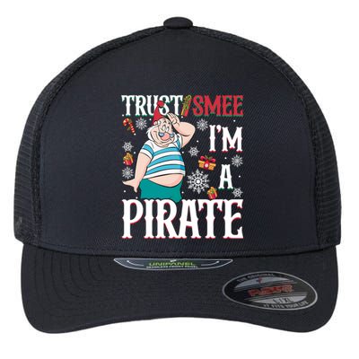 Trust Smee IM A Pirate Mr Smee Santa Christmas Xmas Flexfit Unipanel Trucker Cap