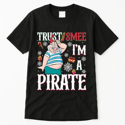 Trust Smee IM A Pirate Mr Smee Santa Christmas Xmas Tall T-Shirt