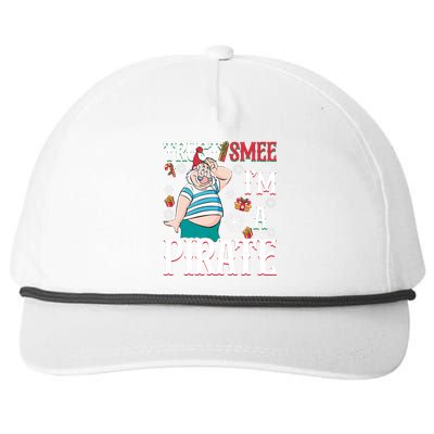 Trust Smee IM A Pirate Mr Smee Santa Christmas Xmas Snapback Five-Panel Rope Hat