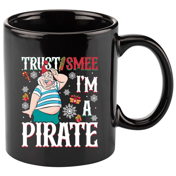 Trust Smee IM A Pirate Mr Smee Santa Christmas Xmas 11oz C Handle Ceramic Mug