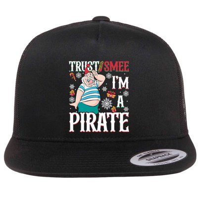 Trust Smee IM A Pirate Mr Smee Santa Christmas Xmas Flatbill Hat