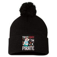 Trust Smee IM A Pirate Mr Smee Santa Christmas Xmas Pom Pom 12in Knit Beanie