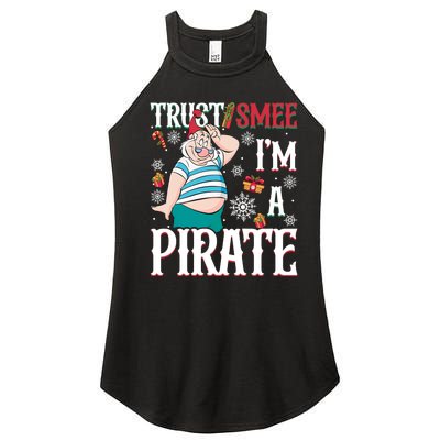 Trust Smee IM A Pirate Mr Smee Santa Christmas Xmas Women's Perfect Tri Rocker Tank