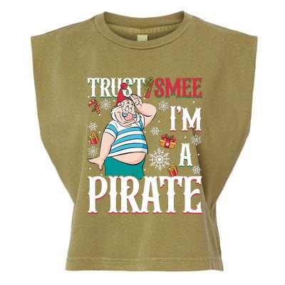 Trust Smee IM A Pirate Mr Smee Santa Christmas Xmas Garment-Dyed Women's Muscle Tee