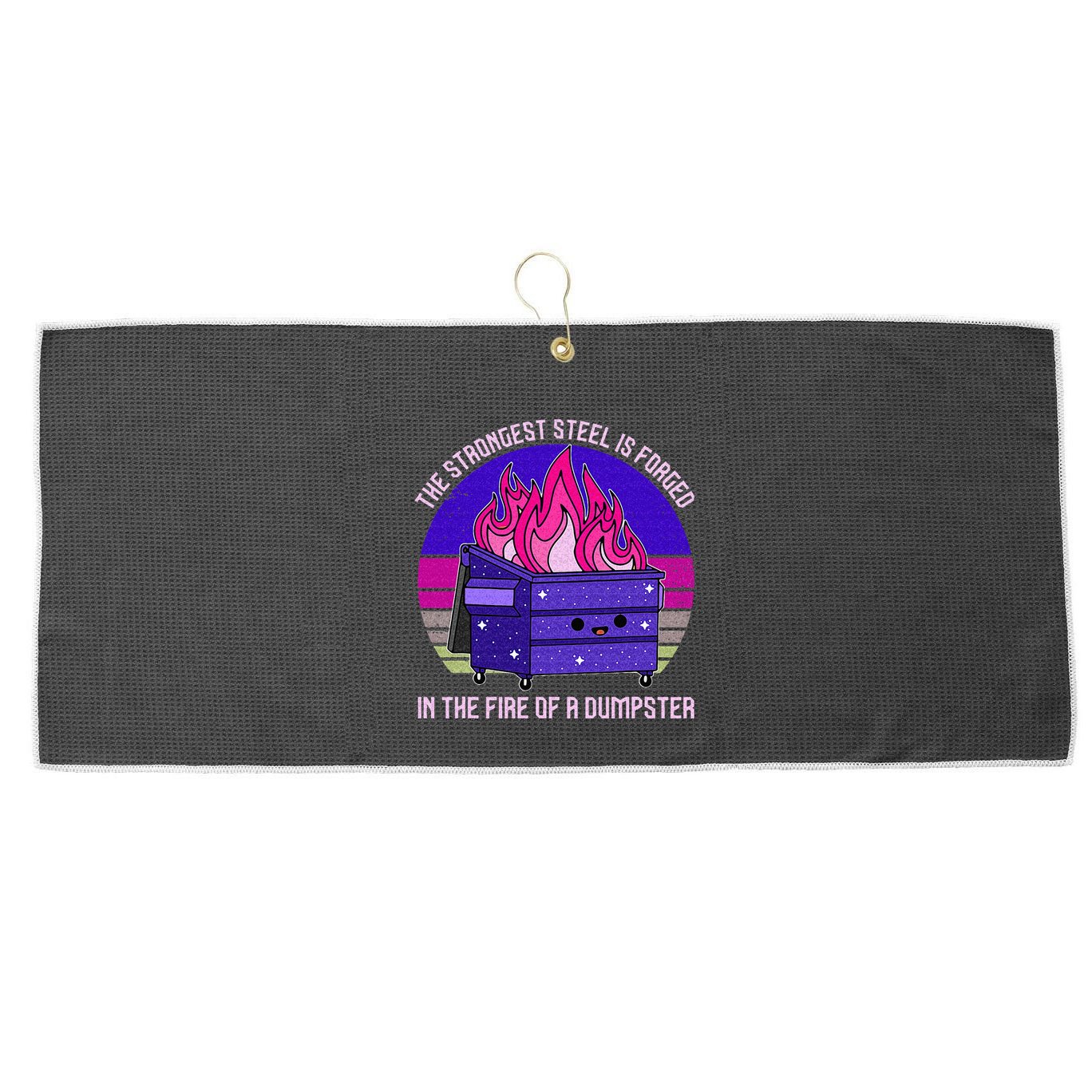 The Summer I Turned Pretty Surfer Sun Large Microfiber Waffle Golf Towel