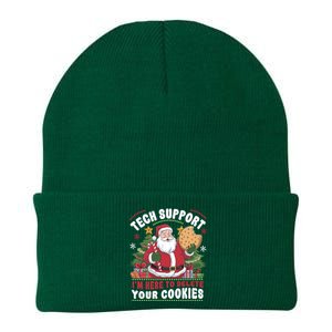 Tech Support IM Here To Delete Your Cookies Knit Cap Winter Beanie