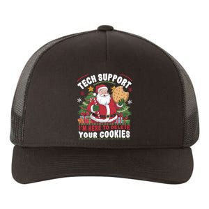 Tech Support IM Here To Delete Your Cookies Yupoong Adult 5-Panel Trucker Hat