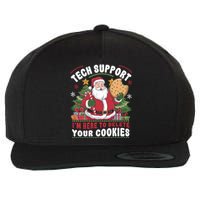 Tech Support IM Here To Delete Your Cookies Wool Snapback Cap