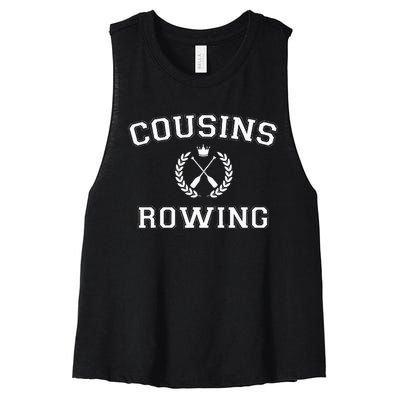 The Summer I TurnedPretty Cousins Rowing Women's Racerback Cropped Tank