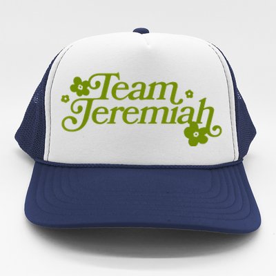 The Summer I Turned Pretty Team Jeremiah Floral Trucker Hat