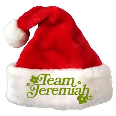 The Summer I Turned Pretty Team Jeremiah Floral Premium Christmas Santa Hat