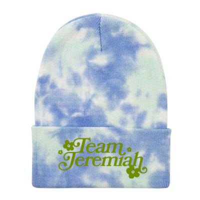 The Summer I Turned Pretty Team Jeremiah Floral Tie Dye 12in Knit Beanie