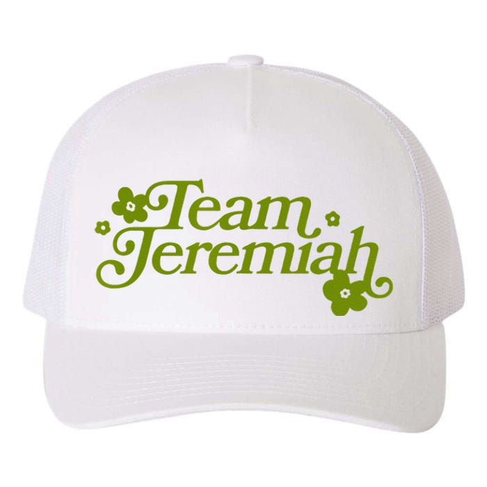 The Summer I Turned Pretty Team Jeremiah Floral Yupoong Adult 5-Panel Trucker Hat