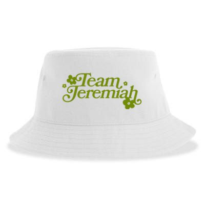 The Summer I Turned Pretty Team Jeremiah Floral Sustainable Bucket Hat