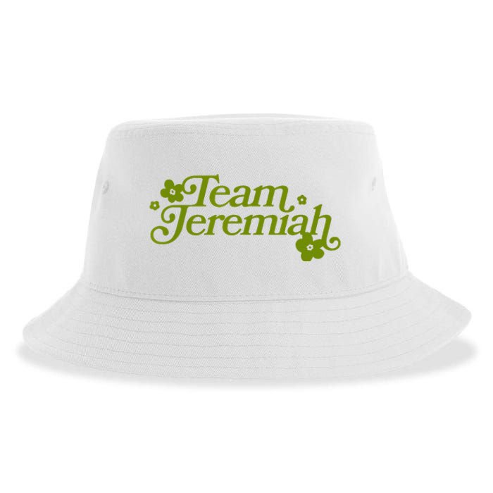 The Summer I Turned Pretty Team Jeremiah Floral Sustainable Bucket Hat