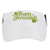 The Summer I Turned Pretty Team Jeremiah Floral Adult Drive Performance Visor