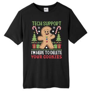 Tech Support I'M Here To Delete Your Cookies Tall Fusion ChromaSoft Performance T-Shirt