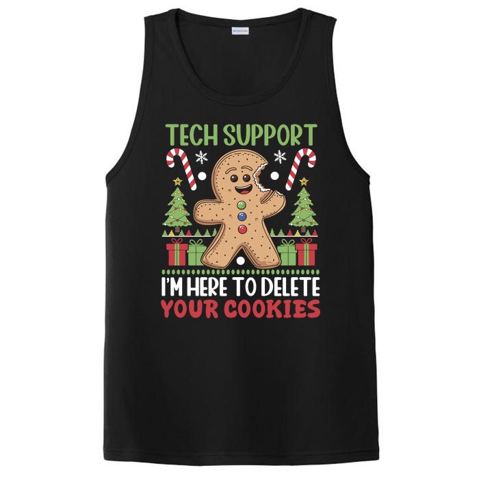 Tech Support I'M Here To Delete Your Cookies PosiCharge Competitor Tank