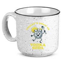 TodayS Soup Is Vodka Soda 15oz Campfire Ceramic Mug
