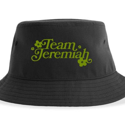 The Summer I Turned Pretty Team Jeremiah Floral Sustainable Bucket Hat