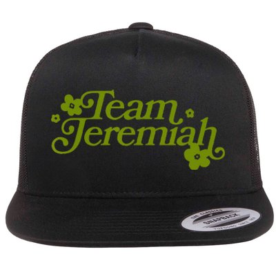 The Summer I Turned Pretty Team Jeremiah Floral Flat Bill Trucker Hat