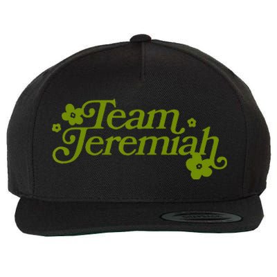 The Summer I Turned Pretty Team Jeremiah Floral Wool Snapback Cap