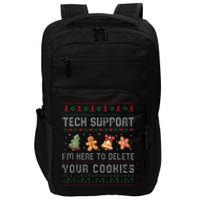 Tech Support IM Here To Delete Your Cookies Christmas Xmas Gift Impact Tech Backpack