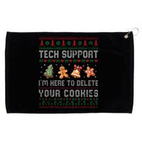 Tech Support IM Here To Delete Your Cookies Christmas Xmas Gift Grommeted Golf Towel